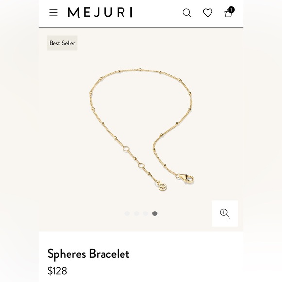 Mejuri Jewelry - Mejuri Spheres Bracelet New with Box